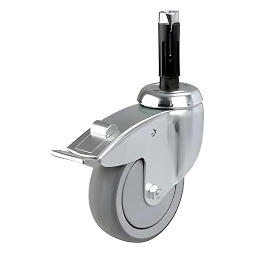 Rettberg® Lenkrolle, Ø 100 mm, mit Stopper, inkl. Rohrhülse von Rettberg