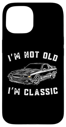 240sx Auto I'm Not Old I'm Classic Funny Car Jdm Motorsports Hülle für iPhone 15 240sx Auto I'm Not Old I'm Classic Funny Car Jdm Motorsports Hülle für iPhone 15 von Rev Oni JDM Car Art