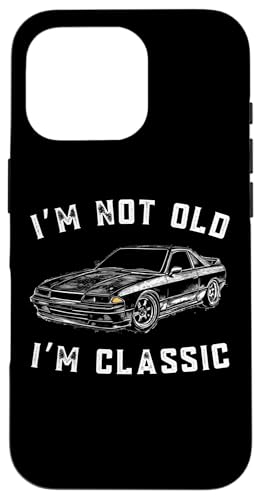 240sx Auto I'm Not Old I'm Classic Funny Car Jdm Motorsports Hülle für iPhone 16 Pro 240sx Auto I'm Not Old I'm Classic Funny Car Jdm Motorsports Hülle für iPhone 16 Pro von Rev Oni JDM Car Art