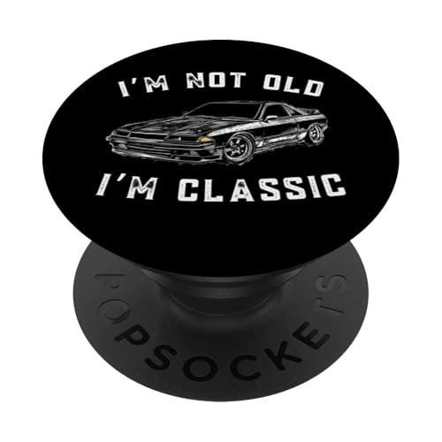 240sx Auto I'm Not Old I'm Classic Funny Car Jdm Motorsports PopSockets Klebender PopGrip 240sx Auto I'm Not Old I'm Classic Funny Car Jdm Motorsports PopSockets Klebender PopGrip von Rev Oni JDM Car Art