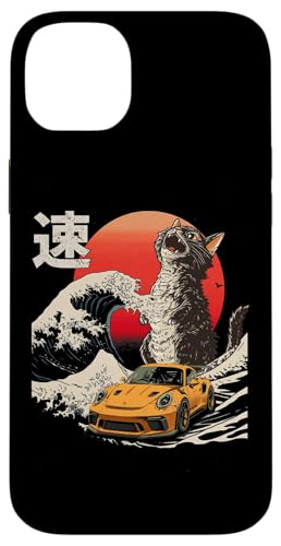 GT3-RS-Auto Catzilla Great Wave von Kanagawa Jdm Cat Lovers Hülle für iPhone 14 Plus GT3-RS-Auto Catzilla Great Wave von Kanagawa Jdm Cat Lovers Hülle für iPhone 14 Plus von Rev Oni JDM Car Art