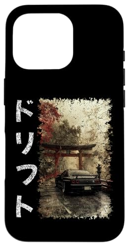 Grunge Style R34 Auto Drift Text Vintage Jdm Motorsports Car Hülle für iPhone 16 Pro Grunge Style R34 Auto Drift Text Vintage Jdm Motorsports Car Hülle für iPhone 16 Pro von Rev Oni JDM Car Art