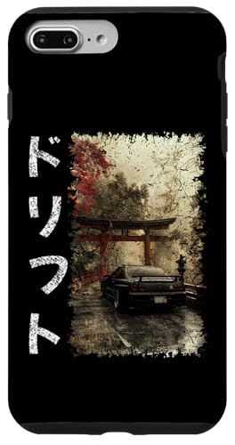 Grunge Style R34 Auto Drift Text Vintage Jdm Motorsports Car Hülle für iPhone 7 Plus/8 Plus Grunge Style R34 Auto Drift Text Vintage Jdm Motorsports Car Hülle für iPhone 7 Plus/8 Plus von Rev Oni JDM Car Art