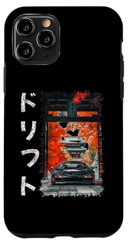 NSX-Auto im Grunge-Stil, Drifttext, Vintage-JDM-Motorsportwagen Hülle für iPhone 11 Pro NSX-Auto im Grunge-Stil, Drifttext, Vintage-JDM-Motorsportwagen Hülle für iPhone 11 Pro von Rev Oni JDM Car Art