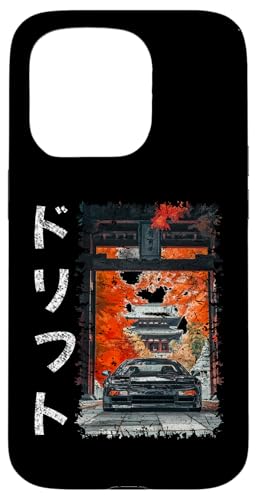 NSX-Auto im Grunge-Stil, Drifttext, Vintage-JDM-Motorsportwagen Hülle für iPhone 15 Pro NSX-Auto im Grunge-Stil, Drifttext, Vintage-JDM-Motorsportwagen Hülle für iPhone 15 Pro von Rev Oni JDM Car Art