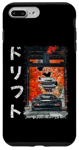 NSX-Auto im Grunge-Stil, Drifttext, Vintage-JDM-Motorsportwagen Hülle für iPhone 7 Plus/8 Plus NSX-Auto im Grunge-Stil, Drifttext, Vintage-JDM-Motorsportwagen Hülle für iPhone 7 Plus/8 Plus von Rev Oni JDM Car Art