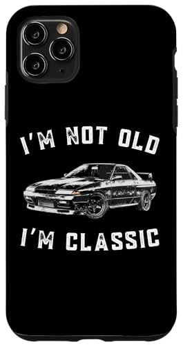R32-Auto Ich bin nicht alt Ich bin ein klassisches Lustiges Auto Jdm Motorsports Hülle für iPhone 11 Pro Max von Rev Oni JDM Car Art