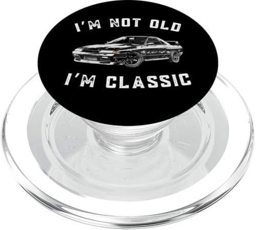 R32-Auto Ich bin nicht alt Ich bin ein klassisches Lustiges Auto Jdm Motorsports PopSockets PopGrip für MagSafe R32-Auto Ich bin nicht alt Ich bin ein klassisches Lustiges Auto Jdm Motorsports PopSockets PopGrip für MagSafe von Rev Oni JDM Car Art