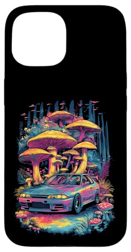 R32 Auto Psychedelic Fantasy Design Vintage Jdm Motorsports Hülle für iPhone 15 R32 Auto Psychedelic Fantasy Design Vintage Jdm Motorsports Hülle für iPhone 15 von Rev Oni JDM Car Art