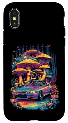 R32 Auto Psychedelic Fantasy Design Vintage Jdm Motorsports Hülle für iPhone X/XS R32 Auto Psychedelic Fantasy Design Vintage Jdm Motorsports Hülle für iPhone X/XS von Rev Oni JDM Car Art