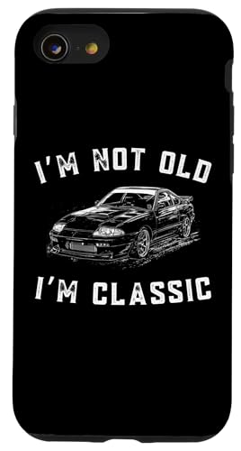 mk4-Auto Ich bin nicht alt, ich bin ein klassisches lustiges Auto Jdm Motorsports Hülle für iPhone SE (2020) / 7 / 8 von Rev Oni JDM Car Art