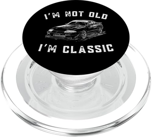 mk4-Auto Ich bin nicht alt, ich bin ein klassisches lustiges Auto Jdm Motorsports PopSockets PopGrip für MagSafe mk4-Auto Ich bin nicht alt, ich bin ein klassisches lustiges Auto Jdm Motorsports PopSockets PopGrip für MagSafe von Rev Oni JDM Car Art