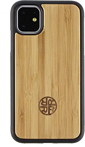Reveal Schutzhülle aus Holz und Bambus, lasergraviert, kompatibel mit iPhone 12/12 Mini/12 Pro/12 Pro Max – Natural Eco Friendly Designs Shop (Bambus, 12 Pro Max) von Reveal