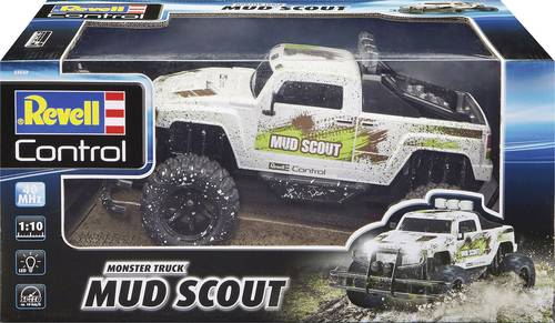 Revell Control 24643 New Mud Scout 1:10 RC Einsteiger Modellauto Elektro Monstertruck Heckantrieb (2 von Revell Control