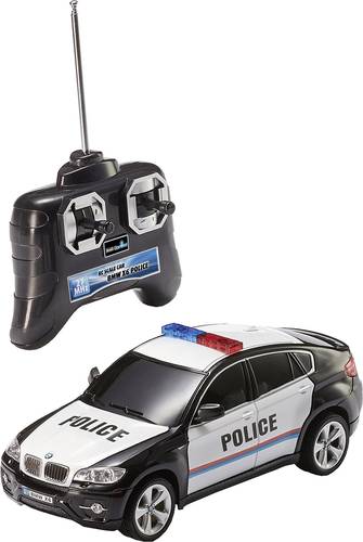 Revell Control 24655 BMW X6 Police 1:24 RC Einsteiger Modellauto Elektro Straßenmodell Heckantrieb von Revell Control