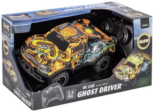 Revell Control 24682 Ghost Driver 1:22 RC Einsteiger Modellauto Elektro Straßenmodell mit Lichteffe von Revell Control