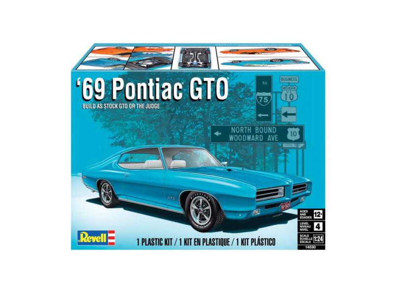69 Pontiac GTO The Judge - 2N1 von Revell