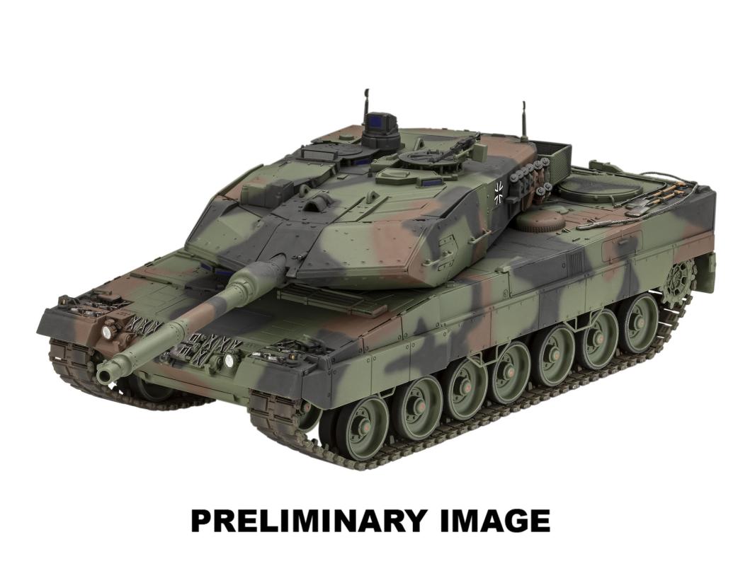 70 Jahre Bundeswehr: Leopard 2 A6A2 mit Basiszubehör 70 Jahre Bundeswehr: Leopard 2 A6A2 mit Basiszubehör von Revell