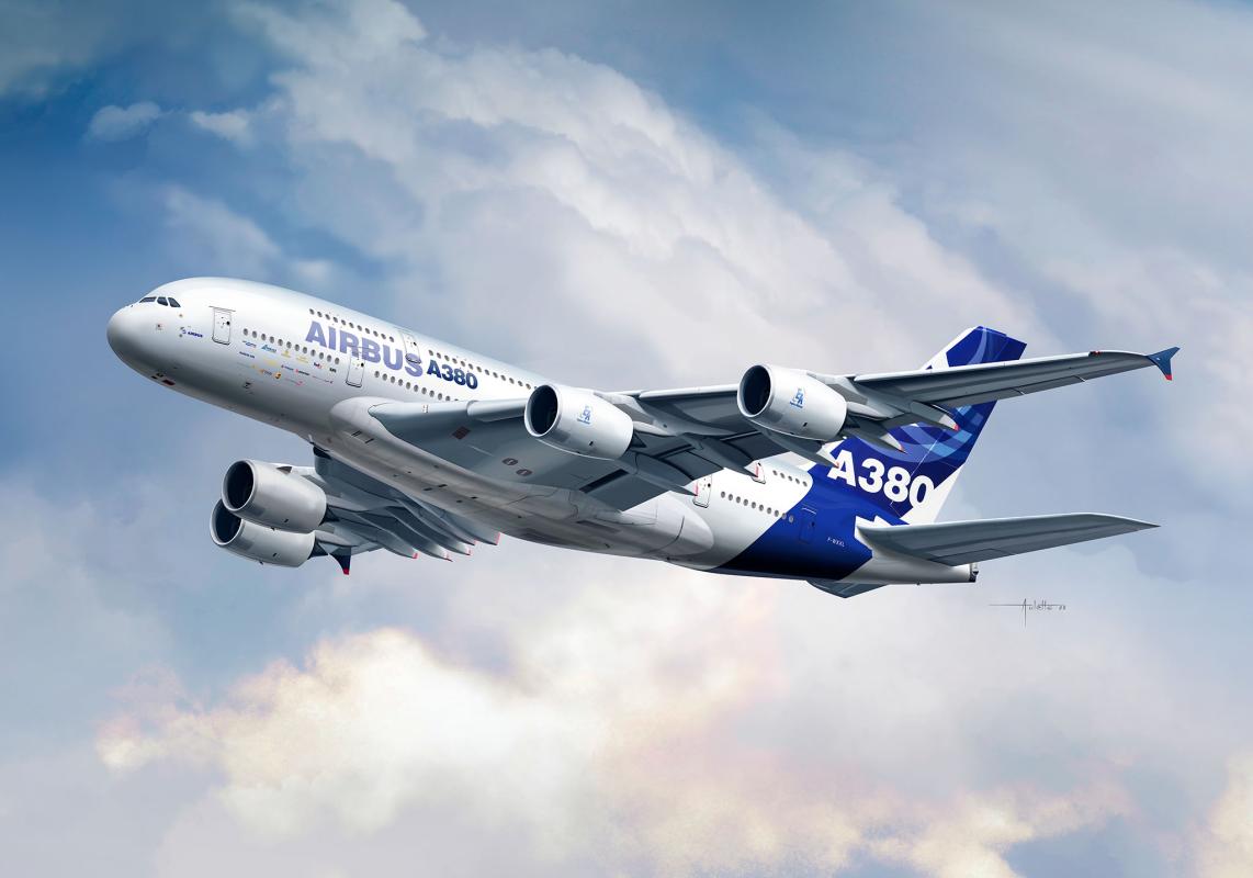 Airbus A380 von Revell