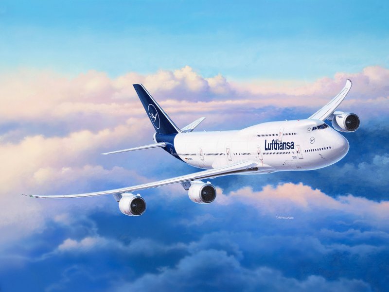 Boeing 747-8 Lufthansa New Liver von Revell