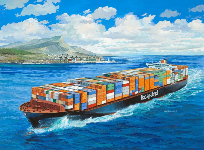 Container Ship Colombo Express von Revell