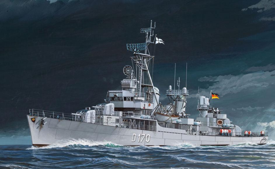 German Destroyer Class 119 (Z1/Z5) - Platinum Edition von Revell