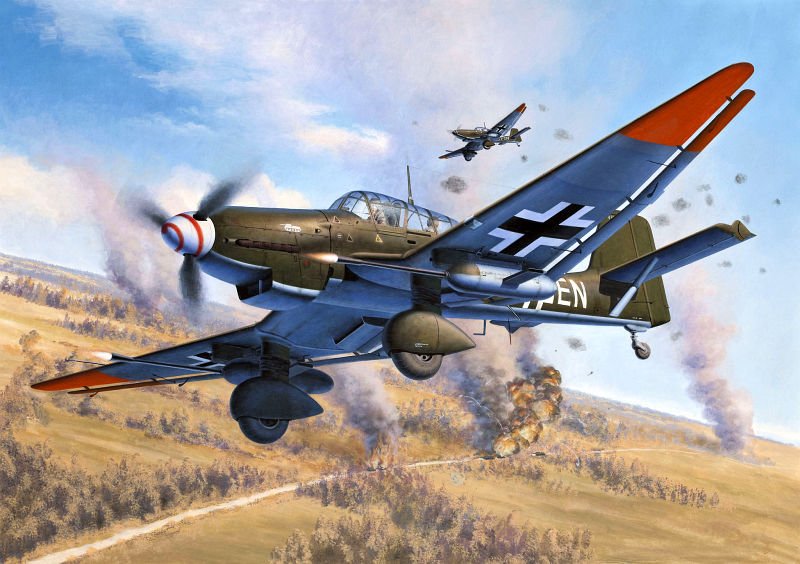 Junkers Ju 87 G/D Tank Buster Junkers Ju 87 G/D Tank Buster von Revell