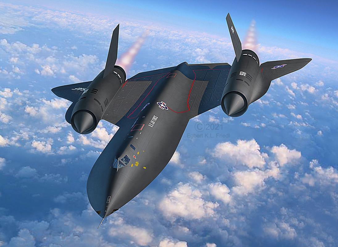 Lockheed SR-71 Blackbird von Revell