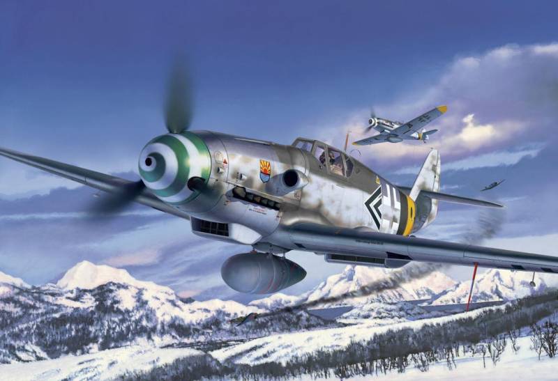 Messerschmitt Bf 109 G-6 - easy-click-system - mehrfarbig von Revell