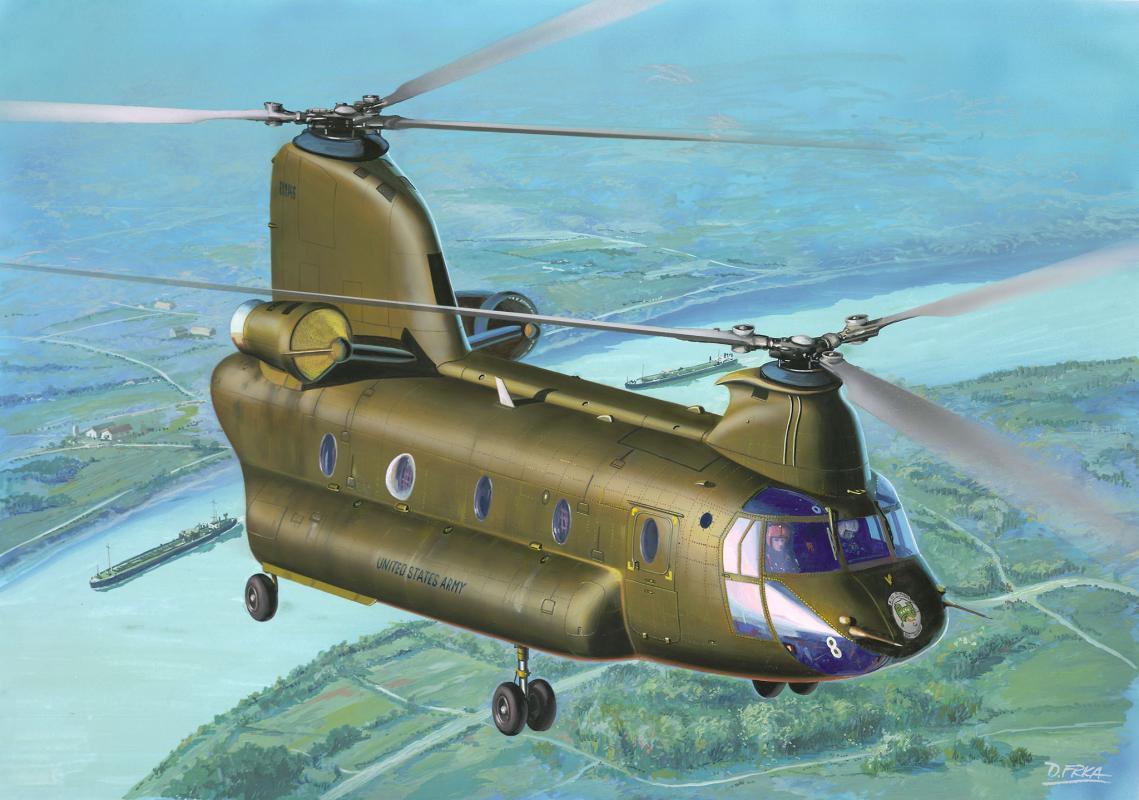 Model Set - CH-47D Chinook von Revell
