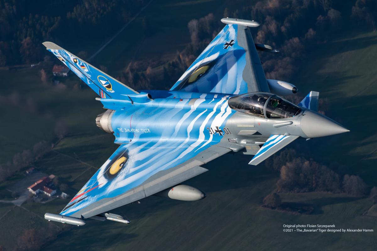 Model Set - Eurofighter Typhoon Bavarian Tiger 2021 Model Set - Eurofighter Typhoon Bavarian Tiger 2021 von Revell