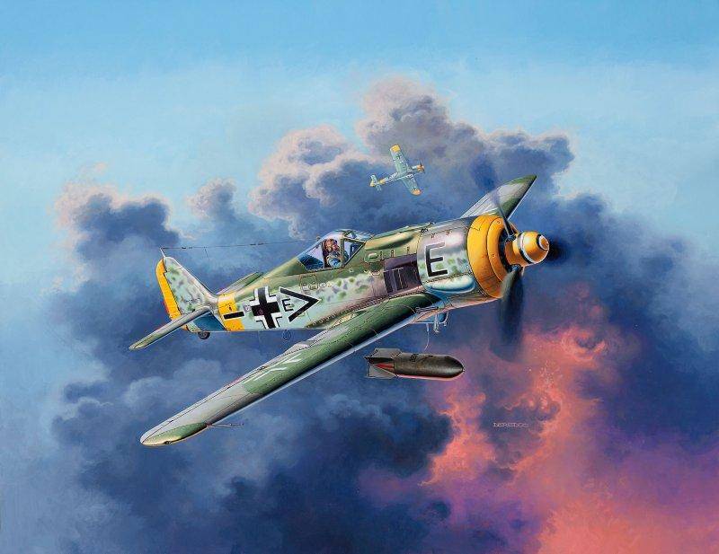 Model Set Focke Wulf Fw190 F-8 von Revell
