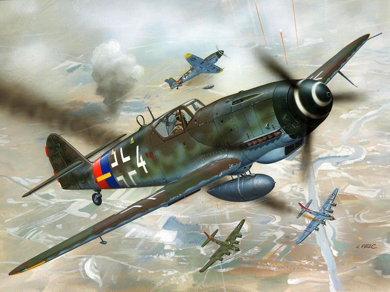 Model Set Messerschmitt Bf-109 von Revell