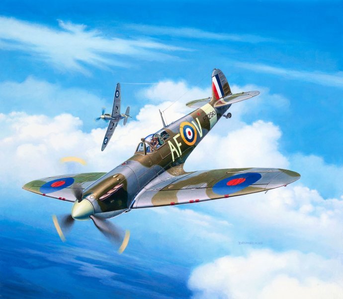 Model Set Spitfire Mk.IIa von Revell