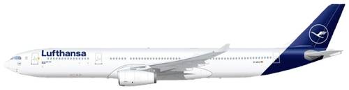 Revell 03816 Airbus A330-300 - Lufthansa New Livery Flugmodell Bausatz 1:144 von Revell