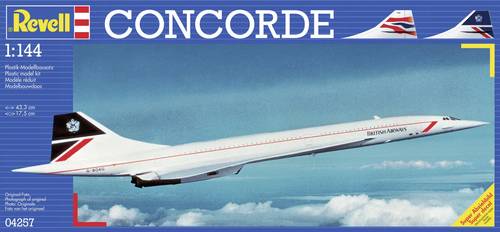 Revell 04257 Concorde British Airways Flugmodell Bausatz 1:144 von Revell
