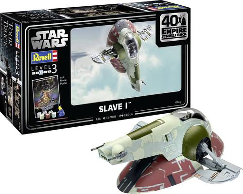 Revell 05678 Star Wars Slave I 40th Anniversary Science Fiction Bausatz 1:87 von Revell