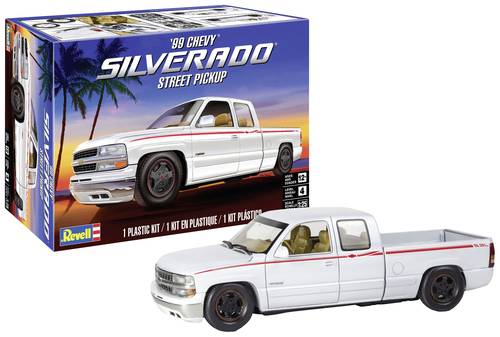 Revell 14538 1999 Chevy® Silverado® Street Pickup Automodell Bausatz 1:25 von Revell