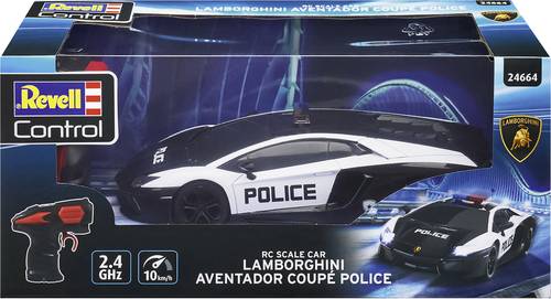 Revell 24664 Lamborghini Aventador Police RC Einsteiger Modellauto von Revell