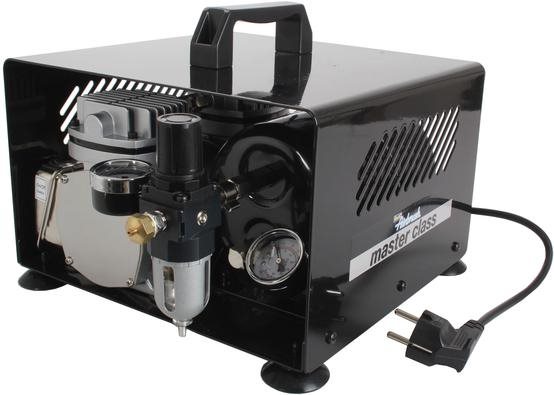 Revell Airbrush-Kompressor Master Class mit 5.5 bar 32 l/min 1/4 -Luftschlauchanschluss (39138) von Revell