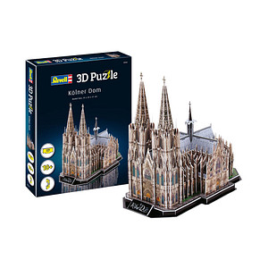 Revell Kölner Dom 3D-Puzzle, 179 Teile von Revell