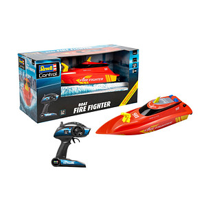 Revell RC Feuerlöschboot Ferngesteuertes Speedboot rot Revell RC Feuerlöschboot Ferngesteuertes Speedboot rot von Revell
