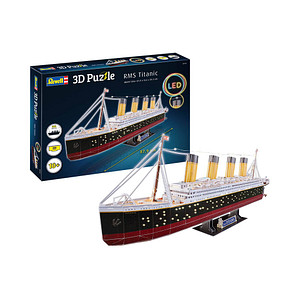 Revell RMS Titanic - LED Edition 3D-Puzzle, 266 Teile von Revell