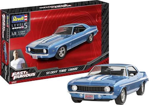 Revell RV 1:24 Fast & Furious 1969 Chevy Camaro Yenko 1:24 Modellauto Revell RV 1:24 Fast & Furious 1969 Chevy Camaro Yenko 1:24 Modellauto von Revell
