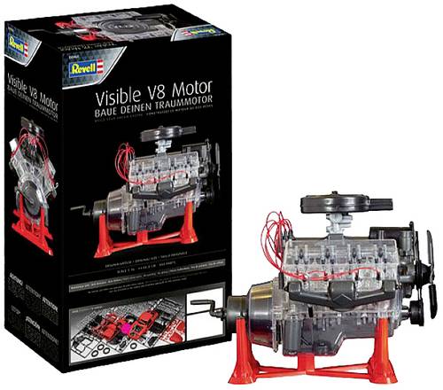 Revell Visible V-8 Engine Motor 00460 Bausatz ab 10 Jahre von Revell