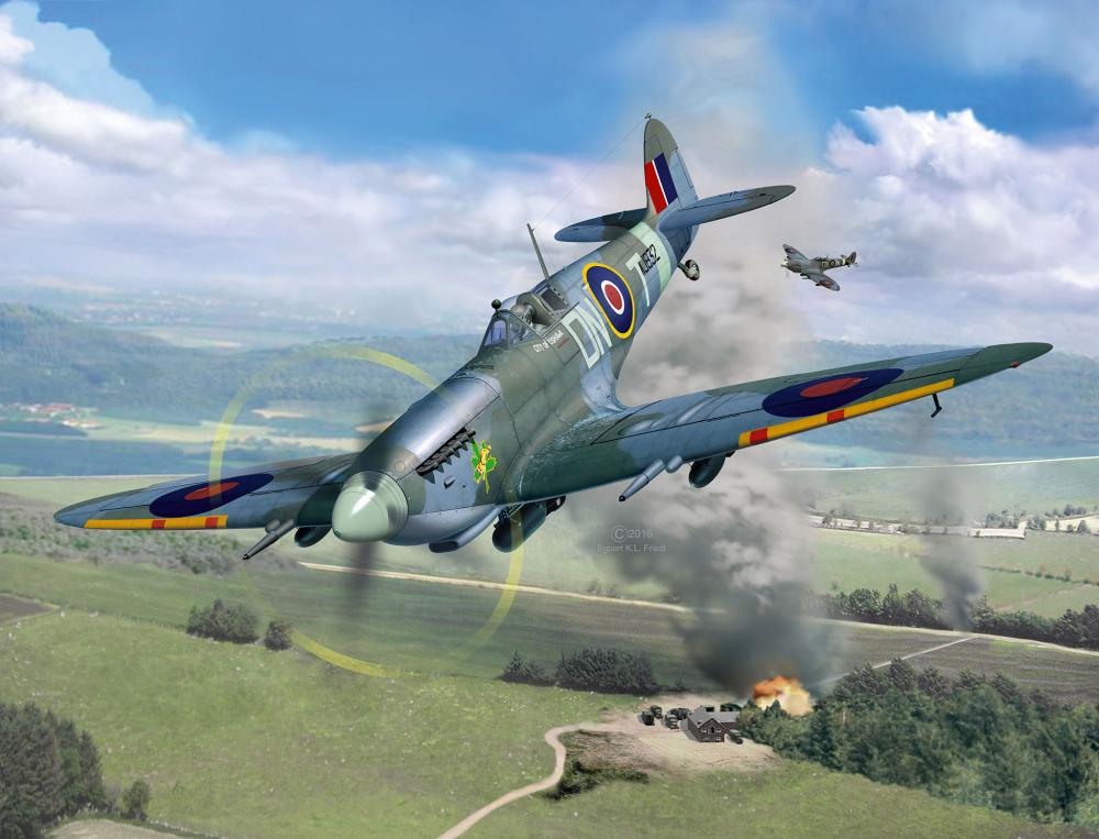 Supermarine Spitfire Mk.IXc - Technik von Revell