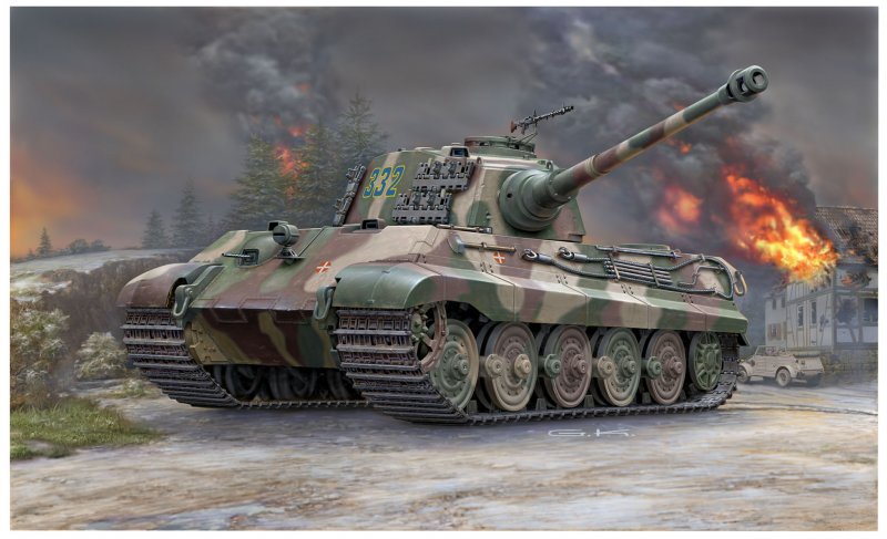 Tiger II Ausf.B (Henschel Turret) von Revell