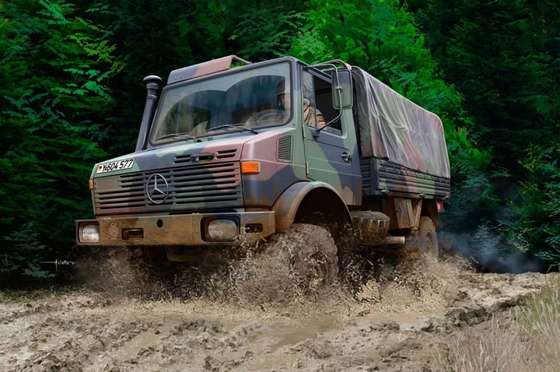 Unimog 2T milgl von Revell