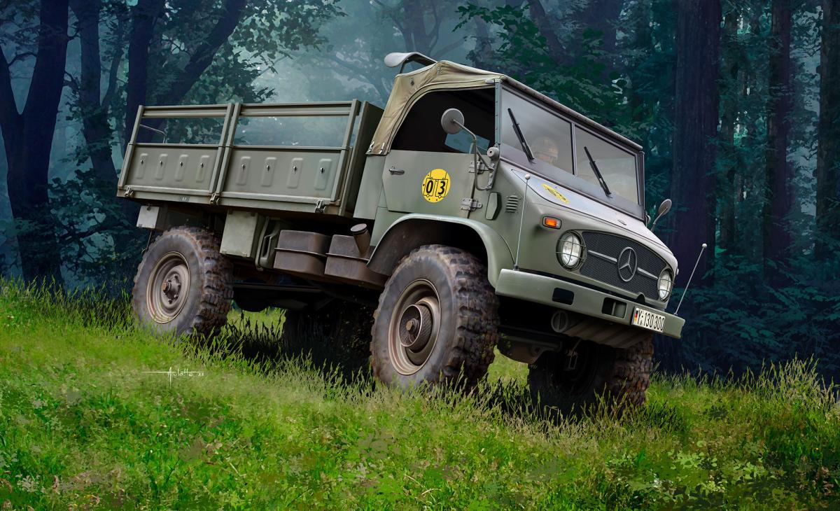 Unimog 404 S Unimog 404 S von Revell