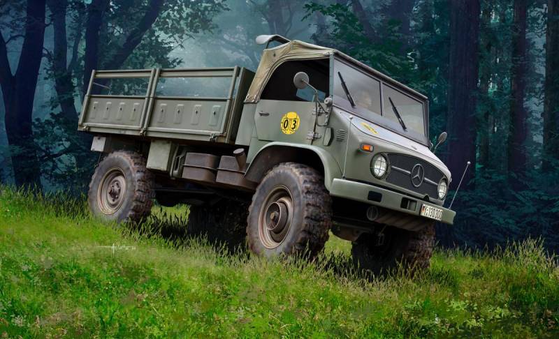 Unimog 404 S von Revell